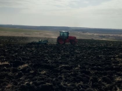 Первыми технику вывели на поля опытные механизаторы ООО «Митра»