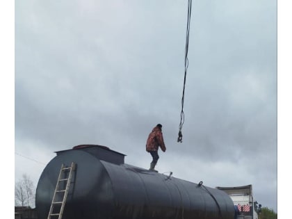 Создание резервуаров для пожарной безопасности в поселках Северный и Первомайский
