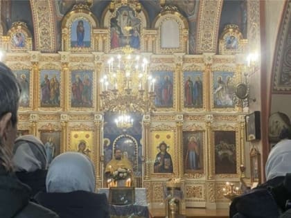 Последование Новогоднего молебна в Храме Тихвинской иконы Божией Матери с. Мусирмы Урмарского района