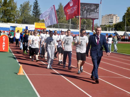 В эстафете газеты «Советская Чувашия» приняли участие более 800 любителей спорта