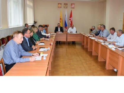 24 августа состоялось очередное заседание Собрания депутатов города Шумерля