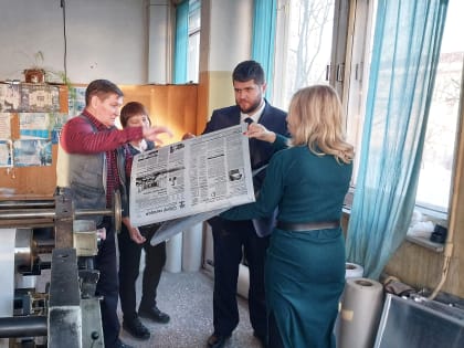 Цивильский муниципальный округ посетил министр цифрового развития, информационной политики и массовых коммуникаций Чувашской Республики Михаил Степанов