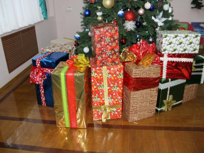 Дети участников СВО посетили новогоднее представление и получили сладкие подарки