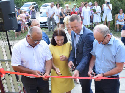 Торжественное открытие нового ФАПа в селе Пандиково