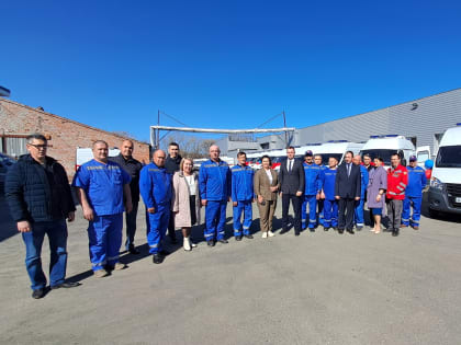 Автопарк скорой медицинской помощи пополнился новыми современными автомобилями