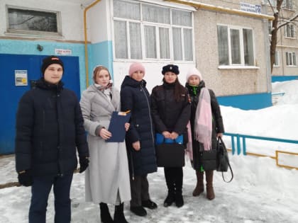 В дни новогодних каникул проводились межведомственные профилактические рейды