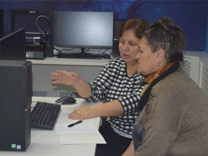 Основы компьютерной грамотности можно получить в библиотеках Мариинско-Посадского района