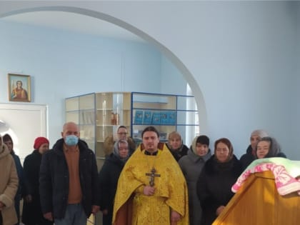 Богослужение в кладбищенском храме иконы Божией Матери "Казанская" с. Тоскаево Яльчикского района