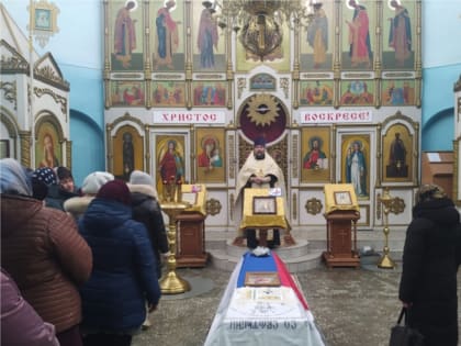 В селе Яльчики Яльчикского района простились с воином погибшем в ходе спецоперации на Украине