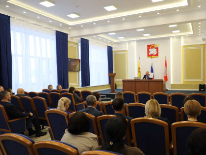 Еженедельное совещание главы Яльчикского муниципального округа