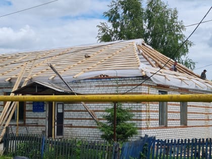 Капитальный ремонт отделения врача общей практики в селе Мижеркасы