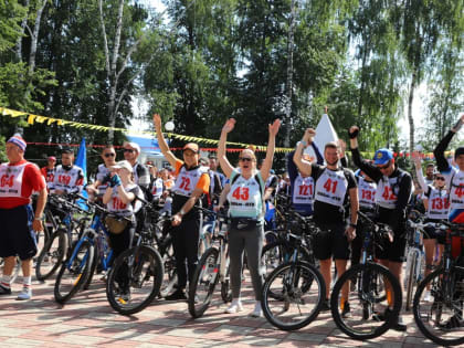 Прошел IV любительский профсоюзный велопробег «100 километров – Потому чТо мы Вместе»