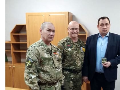 Встреча добровольцев Донбасса с главой муниципального округа