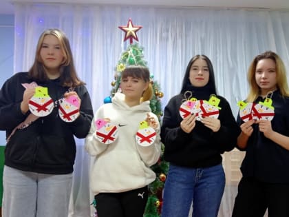 МК «Новогоднее чудо» прошёл в Октябрьском СДК