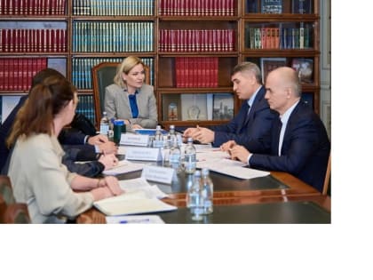 Олег Николаев встретился с министром культуры РФ Ольгой Любимовой