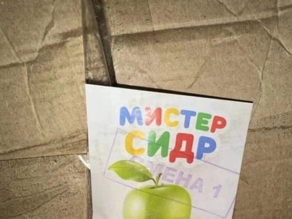 В Алатыре зафиксирован один случай отравления алкогольным напитком «Мистер Сидр»