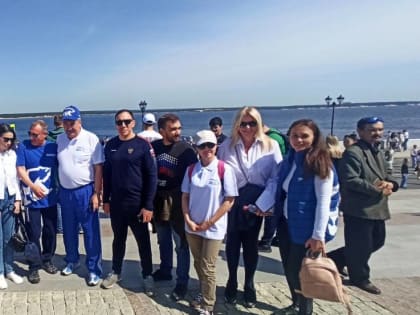 Партийцы приняли участие в «Зеленом марафоне»