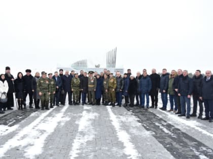 Преосвященнейший Владыка принял участие в открытии музея мемориала «Строителям безмолвных рубежей»