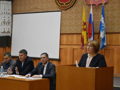 Сегодня прошло 20-ое заседание Собрания депутатов Козловского муниципального округа I созыва