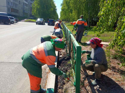 Покраска ограждений в Чебоксарах на финишной прямой