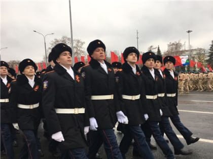 Кадеты из Чувашии приняли участие в Параде Памяти в Самаре