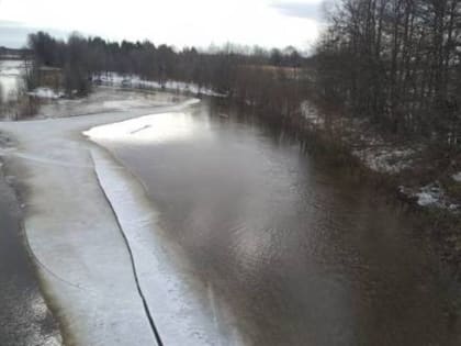 В Чувашии уровень воды в реке Суре за двое суток поднялся почти на три метра