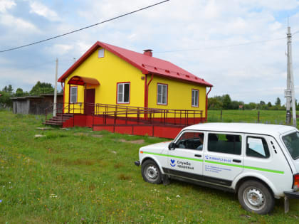 В деревне Верхние Ачаки здание нового фельдшерско-акушерского пункта готовят к открытию!