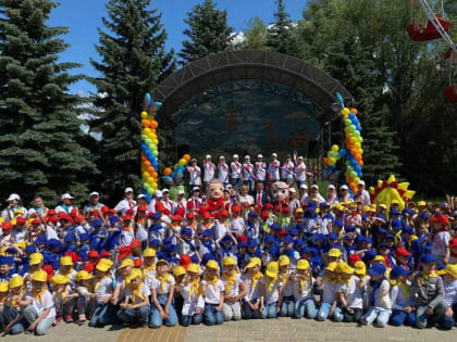 Торжественное открытие первой летней смены Центров активного отдыха «Мечтай! Твори! Созидай!»
