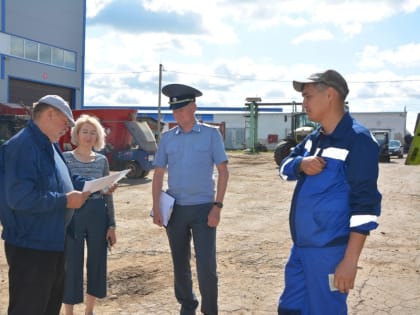 В Чебоксарском муниципального округе проходит техосмотр зерноуборочных комбайнов