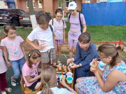 В Чебоксарах в честь Дня города проводятся мастер-классы