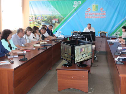 Глава Шемуршинского муниципального округа Александр Чамеев провел еженедельное совещание