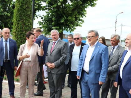 Анатолий Артамонов в рамках рабочего визита в Чувашию ознакомился Мемориальным комплексом лётчика-космонавта СССР А.Г. Николаева