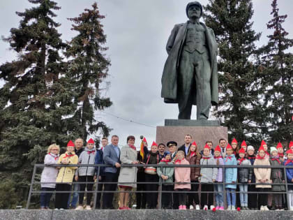 В Чувашии в честь векового юбилея Пионерии организовали торжественный приём в пионеры