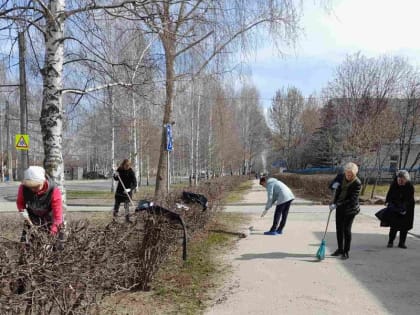 Школа искусств № 3 провела «чистый четверг»