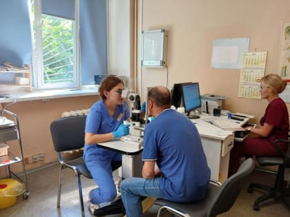 Офтальмологи провели день открытых дверей для участников СВО и членов их семей