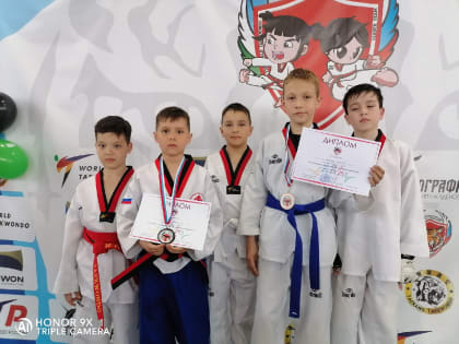 Юные воспитанники чувашской школы тхэквондо вернулись с медалями с Республики Татарстан