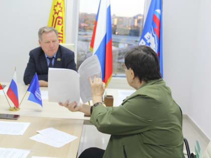 Евгений Кадышев продолжил общение с жителями города