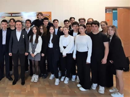 Руководитель Чувашского регионального отделения провел урок мужества