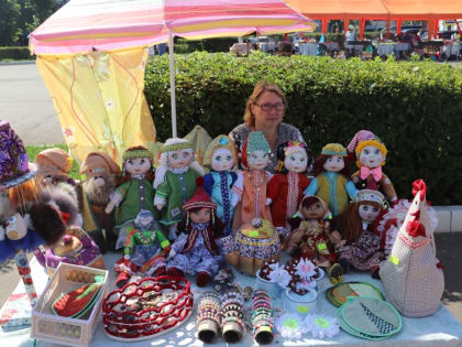 Традиционная выставка-конкурс народных промыслов и ремесел «Золотой колчан» состоялась в Алатыре