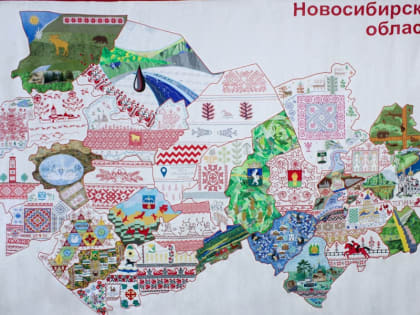 Участник фестиваля «Вышитая Россия» в Чувашии - Новосибирская область