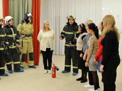Месячник противопожарной безопасности в детских садах