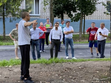 Депутаты «Единой России» проверили благоустройство дворов в Чебоксарах