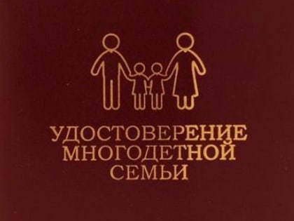 В отделах социальной защиты населения продолжается выдача удостоверений многодетным семьям
