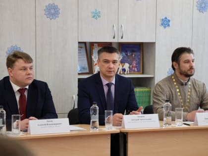 Беседа о Рождестве Христовом со школьниками