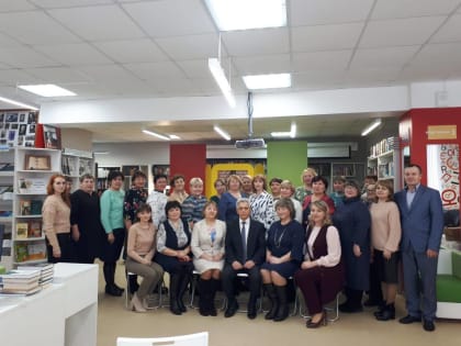 Встреча активных женщин муниципалитета с членом президиума Чувашской Республиканской Общественной организации «Союз женщин Чувашии» Н.Черкесовой