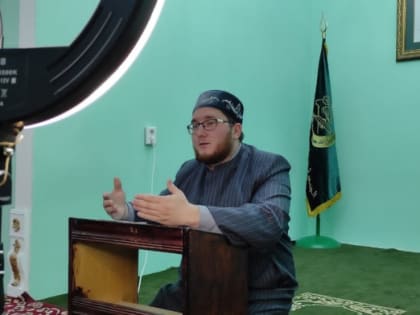 В центральной соборной мечети Чувашии имени трёх сподвижников прошёл вечер проповеди