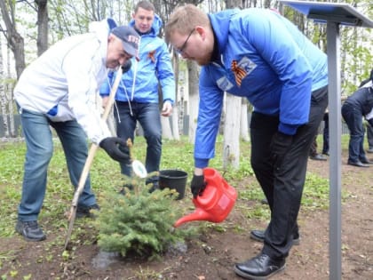 Чувашия присоединилась к Международной акции «Сад Памяти»
