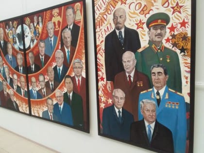 В Чувашском художественном музее открылась выставка Анатолия Силова