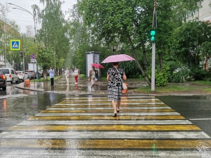 Синоптики пообещали жителям Чувашии небольшой дождь и до +25 градусов 1 июля