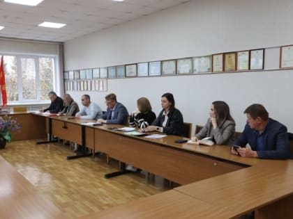 Заседание комиссии по чрезвычайным ситуациям в Алатыре